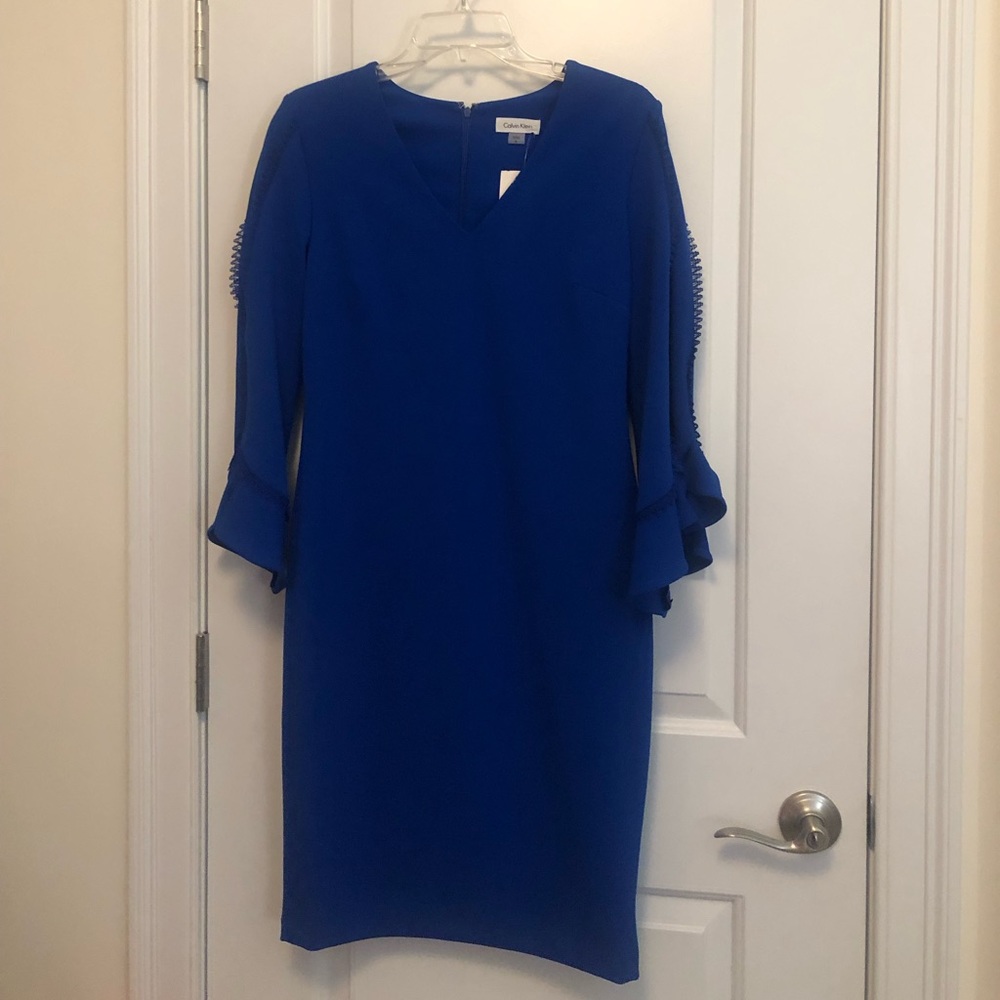 CALVIN KLEIN | BLUE DRESS